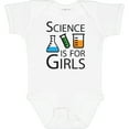 thumbnail image 3 of Inktastic Science is for Girls Girls Baby Bodysuit, 3 of 5