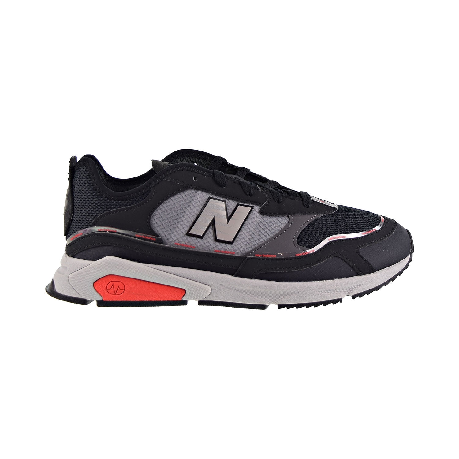 New Balance - New Balance X-Racer Men's Shoes Black/Velocity Red msxrc-htw - Walmart.com