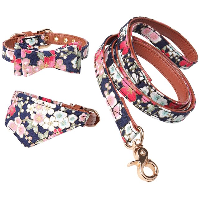 Correa triangular para perro ZHAOCHENG 3 piezas con manga y correa ajustable tamaño S