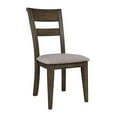 thumbnail image 5 of Double Bridge Dark Brown 7 Piece Trestle Table Set, 5 of 8