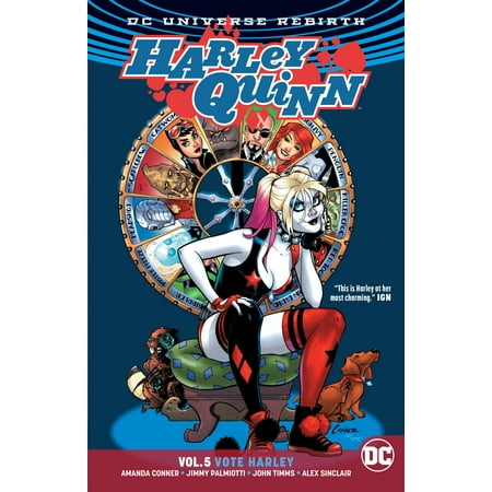 Harley Quinn Vol. 5: Vote Harley (Rebirth) (Best Harley Quinn Graphic Novels)