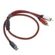 thumbnail image 5 of Mecanografíe el cable de audio de Cto RCA, rendimiento afinado finamente del cable de audio masculino de TypeC RCA Jack del chapado en oro, 5 of 8