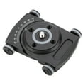 thumbnail image 3 of Dolly Car Roller, Precise High Strength Black Universal Video Rail Track Slider Stable Portable  For Video Making, 3 of 8