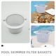 thumbnail image 2 of 2 cestas para skimmer de piscina para piscinas elevadas, cesta de filtro antiobstrucción, accesorios para piscinas, red para skimmer de piscina, 2 of 8