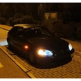 thumbnail image 6 of JDM-Spec Black-Out Smoked Lens Amber Full LED Front Fender Side Marker Lights w/Wiring Pigtails For 1996-2001 Honda Civic EK EJ EM (Direct Fit JDM, Require Mods for US Models), 6 of 9