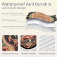 thumbnail image 2 of Beach Blanket Waterproof Picnic Blankets Sandproof Large Mat with Drawstring Bag Camping Grass Travel Hiking Park 78"x78" Bohomia Mandala Pattern, 2 of 6