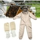 thumbnail image 3 of Traje de apicultura Leling, traje profesional de apicultura con guantes y velo protector, traje de apicultura de cuerpo entero, 3 of 5