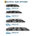 thumbnail image 4 of GloryStar Roof Rack Cargo Basket, Universal Steel Rooftop Carrier with Built-In Reflective Safety Stickers, 4 of 9