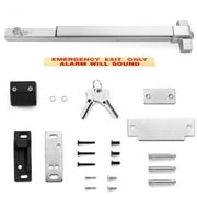 Dynasty Hardware Commercial Door Push Bar Panic Exit Device With Alarm Sprayed Aluminum