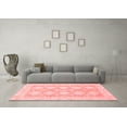 thumbnail image 3 of Ahgly Company Machine Washable Indoor Rectangle Abstract Red Modern Area Rugs, 2' x 3', 3 of 4