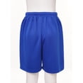 thumbnail image 4 of Linjinx Kids Boys Athletic Shorts Solid Color Running Basketball Bottom Girls Gym Training Sports Blue M, 4 of 7