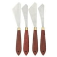 thumbnail image 2 of Wchiuoe 4Pcs Palette Kit Shaped Oil Painting Mixing Scraper Art Painting Spatula, 2 of 8