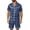 Gray_#09, variant on Men Satin Silk Pajamas Set with Pockets Sleepwear Shorts Satin Summer Loungewear 2 Piece Button Down Set,Orange S