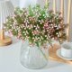 thumbnail image 4 of Xiao Hua 2 piezas de flores artificiales de tacto real para decoración del hogar, oficina, boda, arreglo floral (blanco, 36 cm de largo), 4 of 5