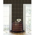 thumbnail image 3 of NextWall Coffee Altarinda Plaid Peel and Stick Wallpaper - 20.9 in. W. x 18 ft. L. Roll, 3 of 7