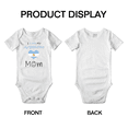 thumbnail image 3 of I Love My Argentine Mom Baby Bodysuits Newborn Clothes (White, 18-24 Months), 3 of 5