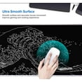 thumbnail image 4 of Japanese Great Wave Large Mouse Pad, Black Gaming Mouse Pad Anime XL, Extended Kanagawa Desk Pad, Non-Slip Rubber Base Long Computer Mice Pad for School Home Office, 31.5x11.8 inch, 4 of 6
