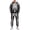 Z02-Black, variant on Men's Skeleton Hoodie and Sweatpants Set, Halloween Printed 2 Piece Outfit with Long Sleeve Pullover and Jogger Pants for Fall Parties, Casual Streetwear
