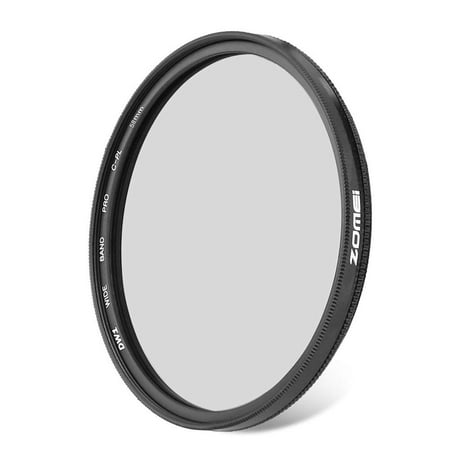 Zomei 58mm CPL Ultra Slim Circular Polarizing Lens Filter for Camera Lenses Optical Glass Lens Filter Suitable for Landscape