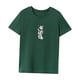 thumbnail image 3 of Camiseta de verano para mujer, trajes clásicos, camiseta básica informal para oficina, trabajo, compras Verde, 3 of 7