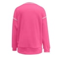 thumbnail image 7 of Wancir Women's Oversized Lightweight Sweatshirt with Side Slit Zipper Soft Crew Neck Pullover Long Sleeve Tops 2024 Fashion, 7 of 7