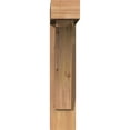thumbnail image 2 of Ekena Millwork 5 1/2"W x 22"D x 26"H Thorton Block Smooth Bracket w/ Offset Brace, Western Red Cedar, 2 of 25