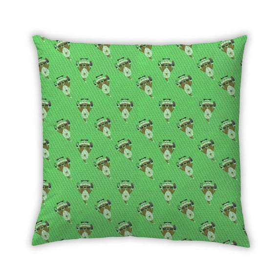 Ahgly Company Indoor Square Contemporary Throw Pillow, 18 inch by 18 inch