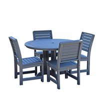Highwood Furniture Weatherly 5pc Round Dining Set