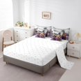 thumbnail image 3 of YST 7-Piece Highland Cow Farm Animals Comforter Set, King – Retro Rustic Lodge Style, 3 of 5