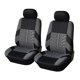 thumbnail image 1 of Protector de asiento de coche bordado cubierta de asiento de banco de coche para camión SUV (gris) Likrtyny  Accesorios para autos y motos, 1 of 9