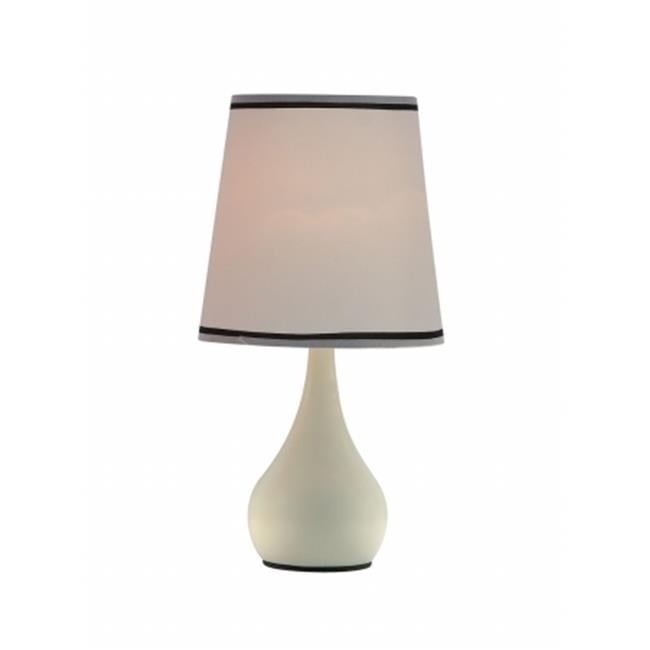 Ok Lighting 816bd 15 In H Contempo Mini 3 Way Touch Lamp Burdy