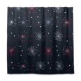 thumbnail image 2 of Yayeee Shower Curtain with Hooks 72"x72" Waterproof Fabric Bathroom Hanging Decor, Starry Night Pattern, 2 of 5