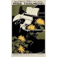 thumbnail image 2 of Reed, Ethel 13x18 Black Ornate Wood Framed with Double Matting Museum Art Print Titled - Miss Traumerei, 2 of 4