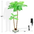thumbnail image 3 of 6FT Outdoor Christmas Decorations Decor Lighted Palm Tree, 3 of 5