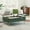 47in-Green, variant on HLR 41" Mid Century Modern Coffee Table with Drawer Storage, Assembled Wood Center Table for Living Room, Green