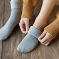 thumbnail image 4 of Luviess Fleece Cozy Socks for Women Seniors, Fleececozy Ultra Soft Velvet Slim Thermal Socks, 2025 New Thermal Sock(6 Pairs A), 4 of 7