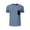 Blue, variant on Mens Shirts Under $10 Men's Short Sleeve T-Shirts with Antistatic Pocket, Qicky Dry Sun Shirts Summer Sports Tops with Side Slit