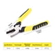 thumbnail image 4 of Eigraketly Cortador de cables de alta resistencia amarillo, alicates de punta de compactos y resistentes a la oxidación, herramientas para Herramientas manuales y eléctricas 8 pulgadas, 4 of 6