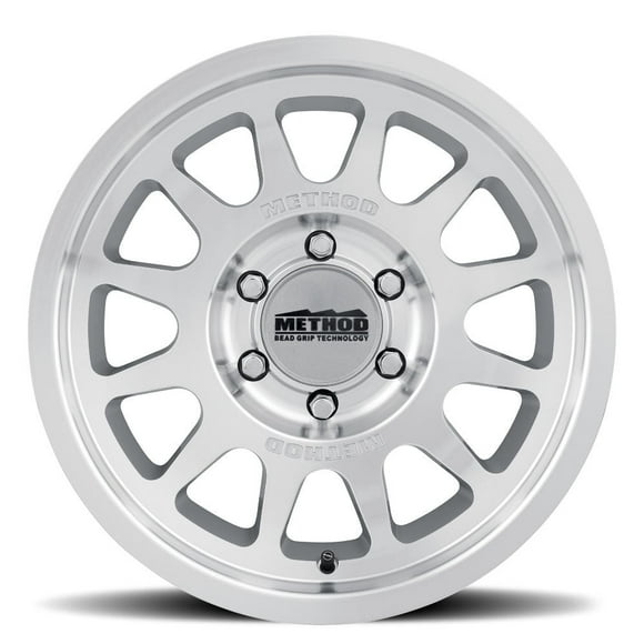 Method Race Wheels Wheel MR70378516300 MR703 Bead Grip; 17 Inch Diameter x 8.5 Inch Width; 6 x 135 Millimeter/6 x 5.31 Inch Bolt Pattern; 0 Millimeter Offset; 4.75 Inch Backspacing