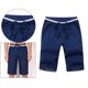 thumbnail image 5 of Pantalones de playa Pantalones cortos transpirables para hombre Pantalones de con cordón para hombre de talla grande pantalones cortos de M Azul oscuro M Magideal Pantalones de playa, 5 of 7