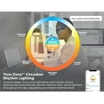 thumbnail image 4 of BLACK+DECKER Works with Alexa Smart 2-in-1 LED Black Clamp Light, Fits Cubicles & Headboards, Automatic Circadian Lighting + 16M RGB Colors, 4 of 9