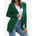 thumbnail image 3 of FOLUNSI Women's Cardigan Casual Lightweight Knit Cardigan Sweaters of Female s-2x, 3 of 9