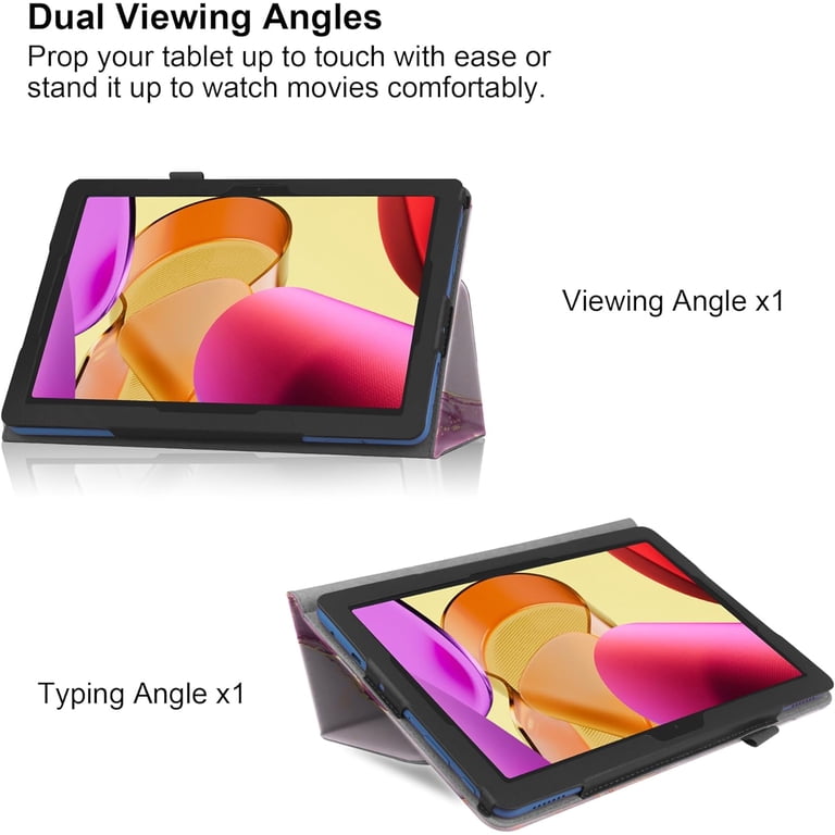 zukof Case for TCL Tab 8 LE Case with Tempered Glass Screen