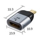 thumbnail image 2 of Adaptador de cable convertidor de video HD 4K compatible con USB tipo C 1 a HDMI (tipo ), 2 of 7