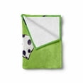 thumbnail image 2 of Lips Soft Flannel Fleece Throw Blanket, Comic Style Pop Art Retro Girl with Blue Hair Polka Dotted Hair Tie Blowing a Kiss, Cozy Plush for Indoor and Outdoor Use, 60" x 80", Multicolor, by Ambesonne, 2 of 6