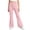 Pink -BK11, variant on Resicozy Girls Ruffle Flare Leggings, High Waist Bell Bottom Pants for Kids, Dance Gymnastics Casual Leggings 3-15 Years Dark Purple 140