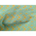 thumbnail image 4 of oneOone Cotton Poplin Fabric Square|Diamond & Triangle Geometric Print Fabric By The Yard 42 Inch Wide, 4 of 4