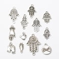 thumbnail image 3 of Conjunto de Vintage Conectadores de Plata Fabricación de Joyería Colgante de Bircolaje Gloria Conectores de plata, 3 of 6