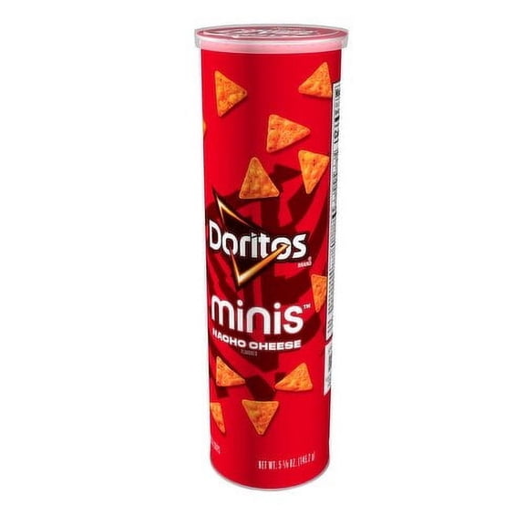 2 Pack - Doritos Nacho Mini's Canister 5.125 oz Package May Vary