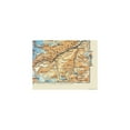 thumbnail image 4 of Historic Map - Winterberg Mountains Switzerland - Baedeker 1921 - 30.27 x 23 - Vintage Wall Art, 4 of 5